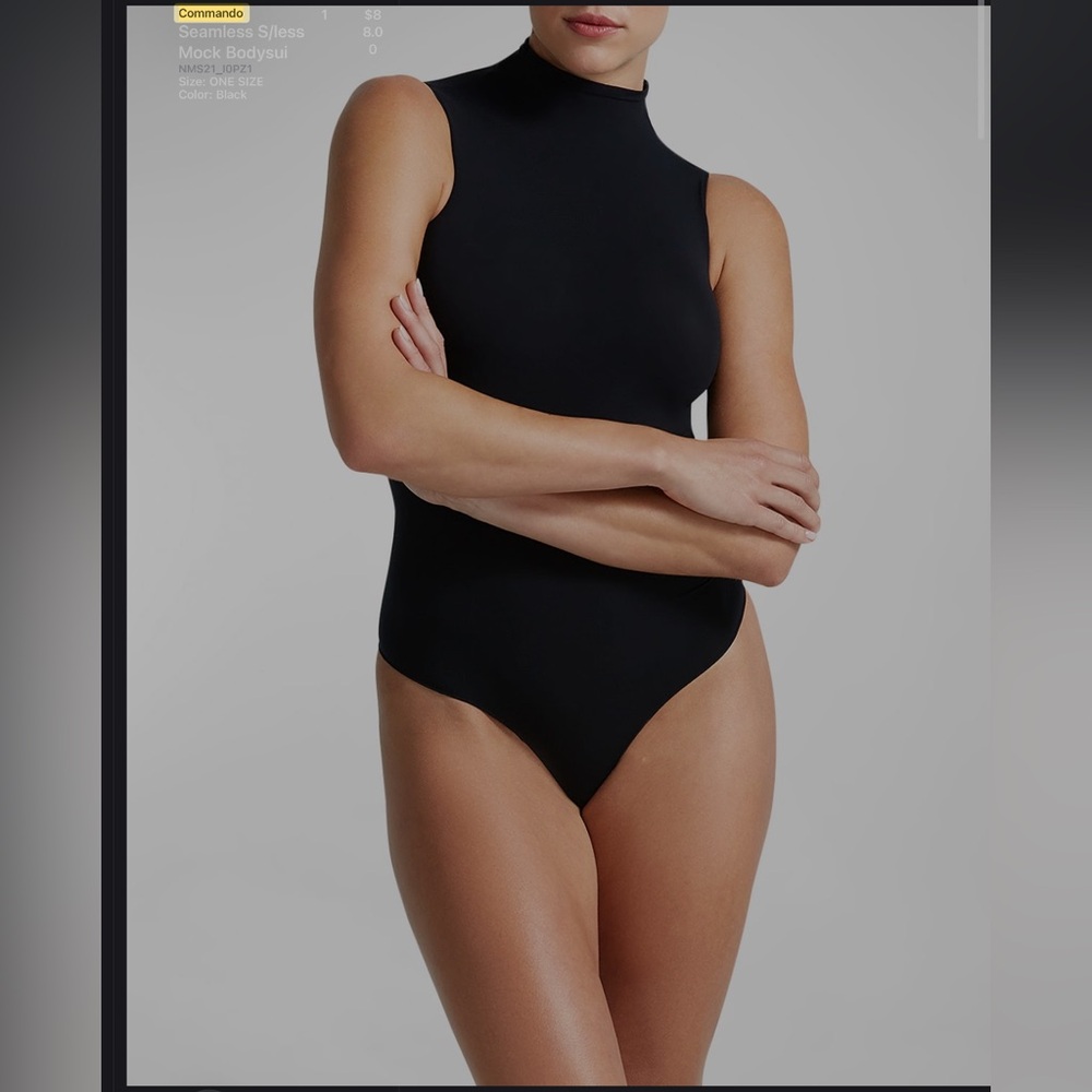 Commando Seamless S/less Mock Bodysuit